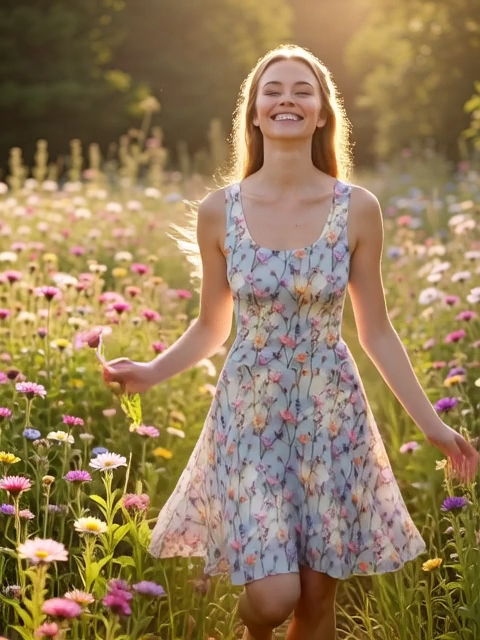 Pastel Cherry Blossom Dreams All-Over Print Skater Dress