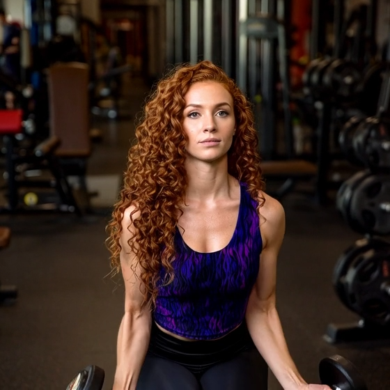 Midnight Electric Tiger Stripe Crop Top